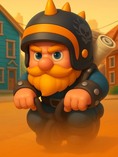 Paper Biker